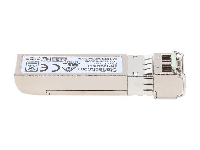StarTech. com Cisco SFP-10G-SR-S Comp. SFP+ Module - 10GBASE-SR - 10GE Gigabit Ethernet SFP+ 10GbE Multimode Fiber MMF Optic Transceiver