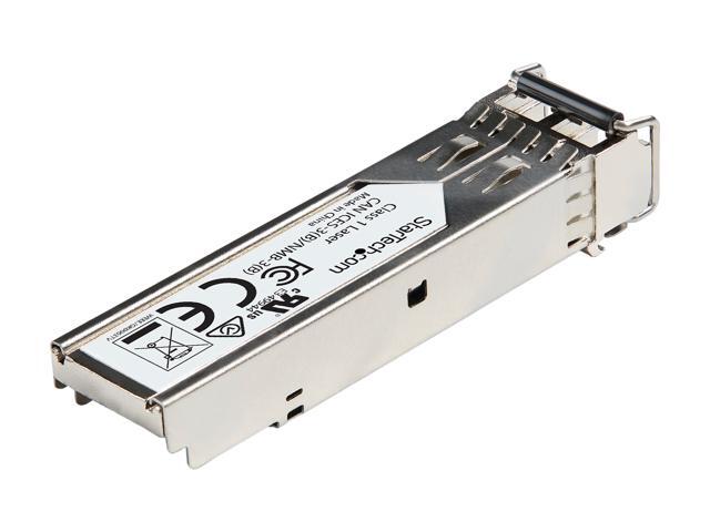 StarTech. com Dell EMC SFP-1G-SX Compatible SFP Module - 1000BASE-SX - 1GE SFP 1GbE Multimode Fiber MMF Optic Transceiver - 550m DDM