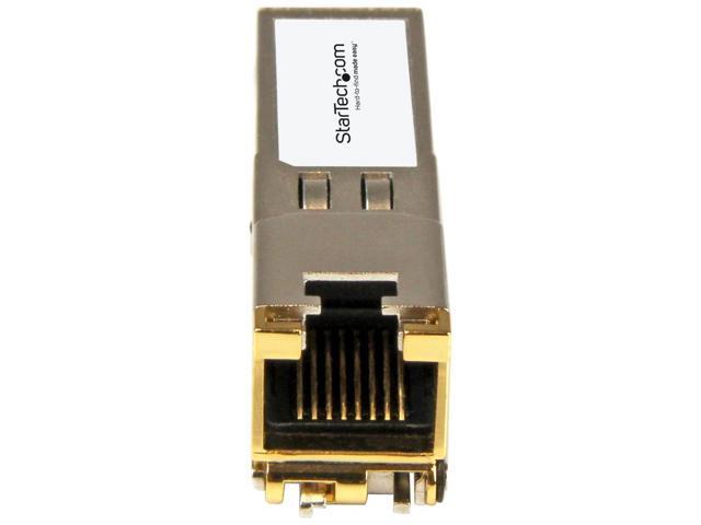 StarTech. com Arista Networks SFP-1G-T Compatible SFP Module, 1000BASE-T 1GE Gigabit Ethernet SFP to RJ45 Cat6/Cat5e Transceiver, 100m