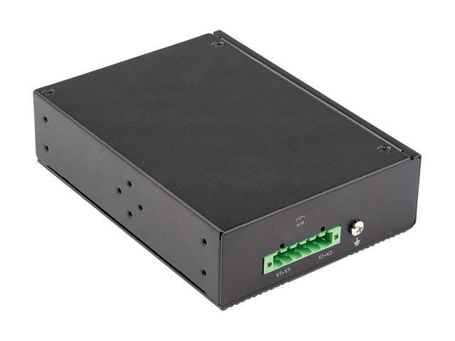 StarTech. com Industrial 8 Port Gigabit PoE Switch 30W - Power Over Ethernet Switch - GbE POE+ Network Switch - Unmanaged