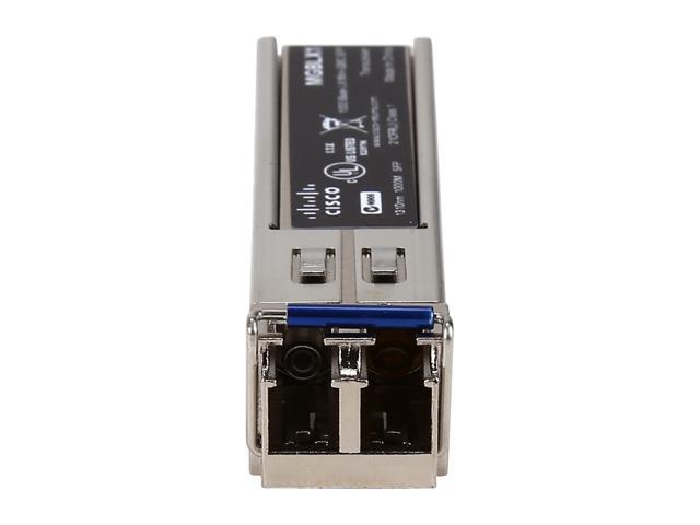 Open Box - Cisco 1000Base-LX SFP (mini-GBIC) Transceiver, 1 x 1000Base-LX