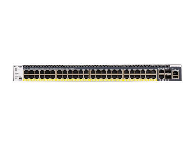 Netgear M4300 48-Port Manageable 10 Gigabit Ethernet Switch, GSM4352PA-100NES