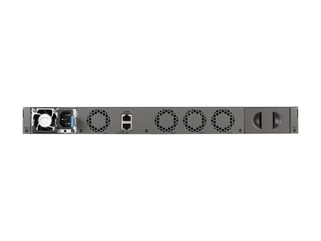 Netgear ProSafe M4300-48X 48-Port Manageable 10GBase-T, 10GBase-X Layer 3 Switch, XSM4348CS-100NES