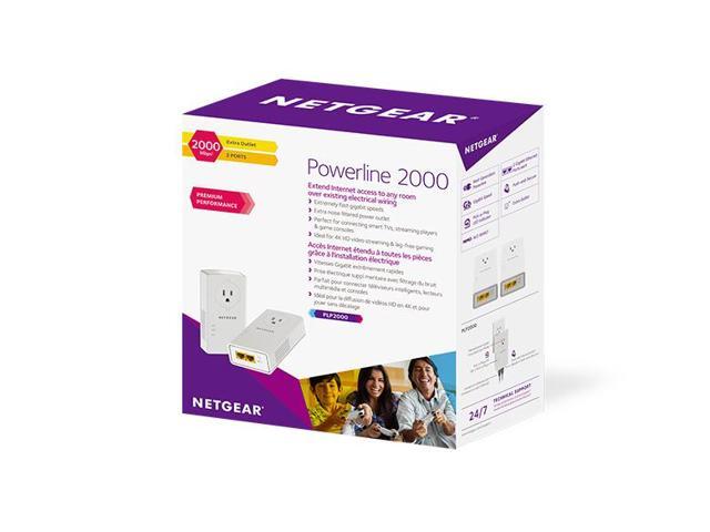 NETGEAR - Powerline 2000 + Extra Outlet - White - image 10