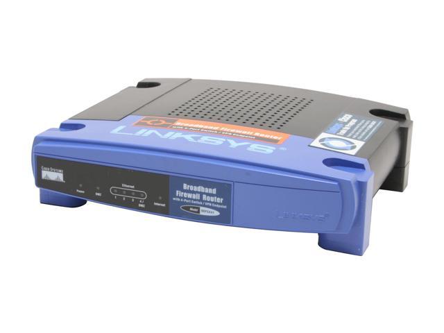 LINKSYS BEFSX41 10/100Mbps Cable/DSL Firewall Router with 4-Port Switch/VPN Endpoint