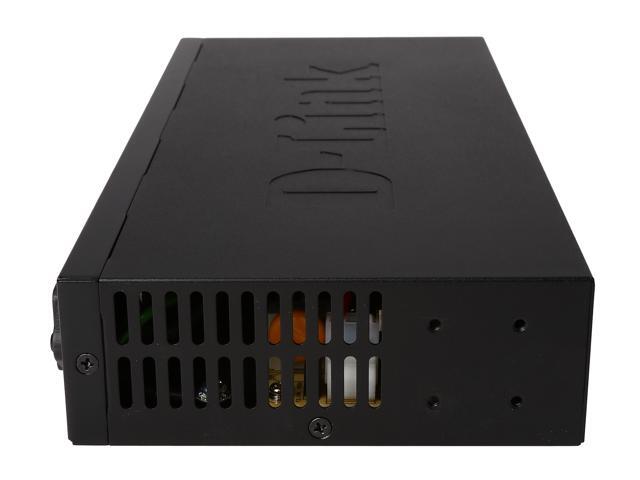 D-Link 10-Port Gigabit Smart Managed Switch 8 GbE + 2 Optical SFP Ports L3 Lite Surveillance Mode NDAA/TAA Compliant (DGS-1210-10)