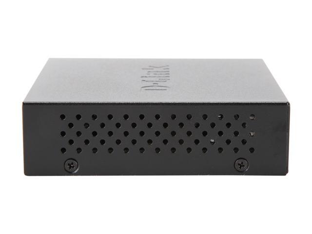 D-Link DGS-1005P 5-Port Gigabit Metal Desktop Switch with 4 PoE Ports