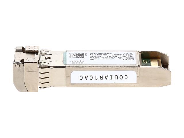 Cisco SFP-10G-LRM SFP+ Transceiver, 1 x LC/PC Duplex 10GBase-LRM Network