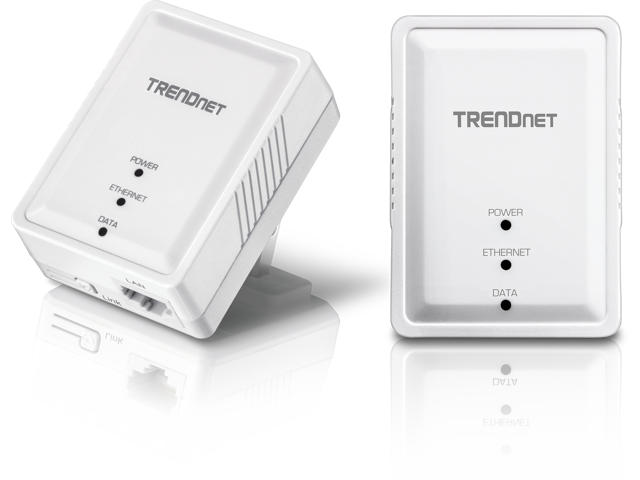 TRENDnet Powerline 500 AV Nano Adapter Kit, Includes 2 x TPL-406E Adapters, Cross Compatible With Powerline 600-500-200, Windows 10, 8.1, 8, 7,...