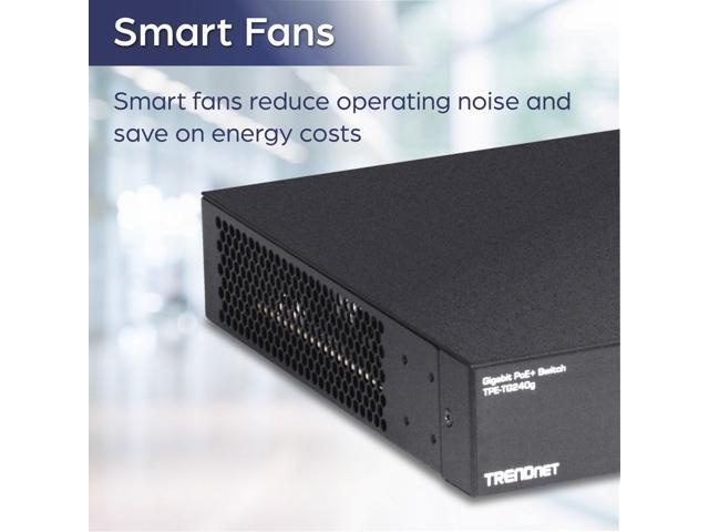 TRENDnet TPE-TG240G 24-Port Gigabit PoE+ Switch - image 5