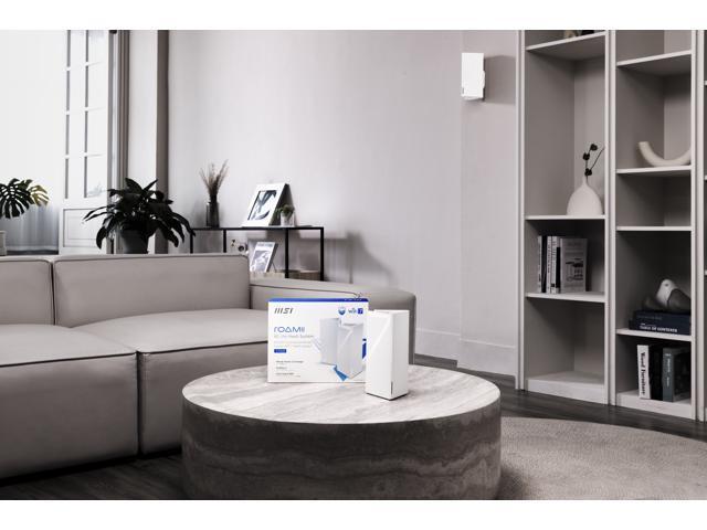MSI - Roamii WiFi 7BE Dual-Band Lite Mesh System, 2pk - White - image 9