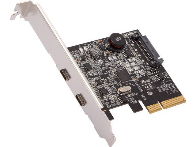 Rosewill RC-20003 PCIe 2 Ports (2 Type-C) USB 3.2 Gen 2 Host Adapter
