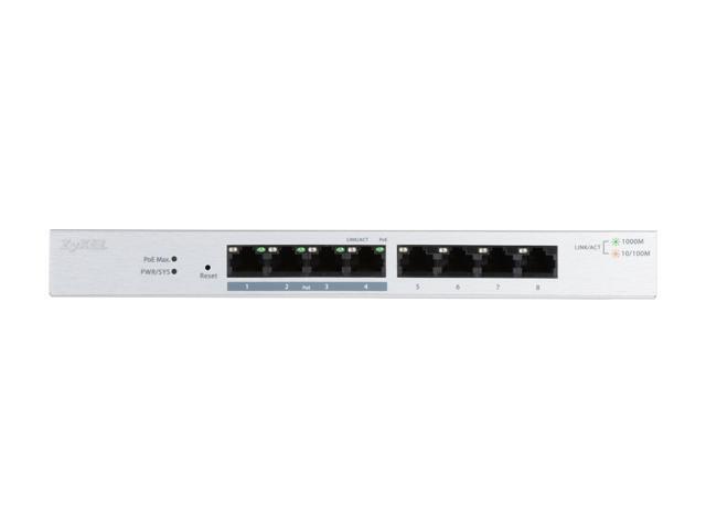 ZyXEL 8-Port GbE Web Managed PoE Switch, GS1200-8HPv2
