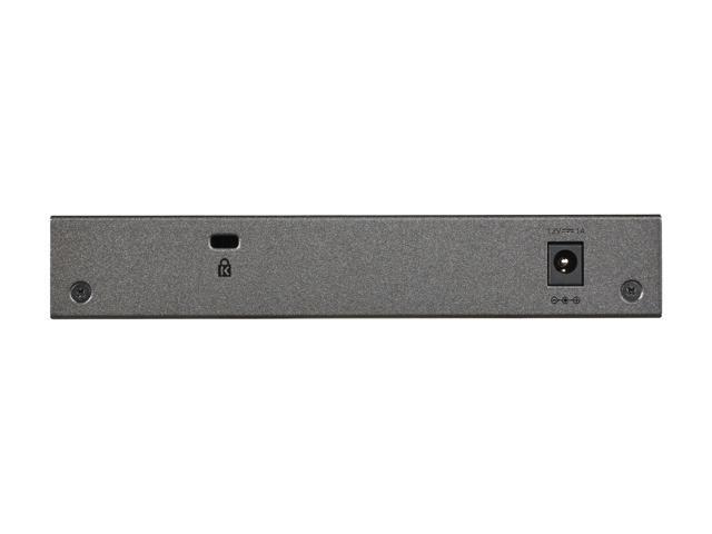 Netgear GS108T 8-Port Gigabit Ethernet Smart Switch with Cloud Management, GS108T-300NAS