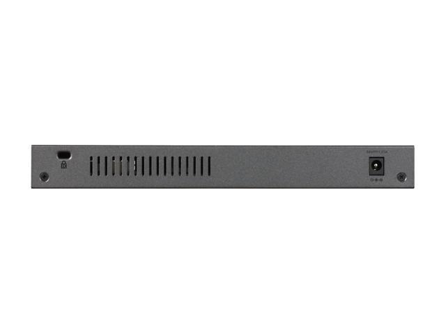 Netgear GS110TP 8-Port Gigabit PoE+ Ethernet Smart Switch with 2 SFP Ports and Cloud Management (55W), GS110TP-300NAS