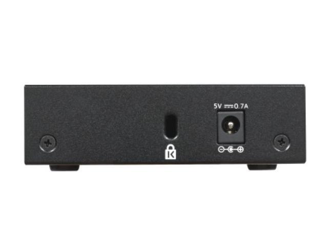 Netgear GS305 5-Port Gigabit Ethernet SOHO Unmanaged Essentials Switch, GS305-300PAS