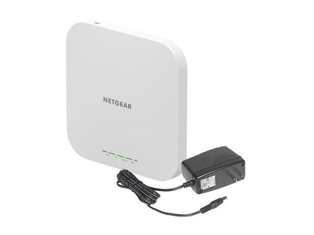 Netgear AX1800 Dual Band PoE Multi-Gig Insight Managed WiFi 6 Access Point with Power Adapter, WAX610PA-100NAS