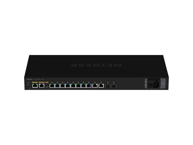 Netgear AV Line M4250 GSM4212P 8-Port Gigabit PoE+ Compliant Managed AV Switch with SFP (125W) - image 2