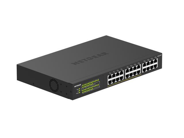 Netgear GS324 24-Port Gigabit Ethernet Unmanaged Essentials Switch, GS324-200NAS