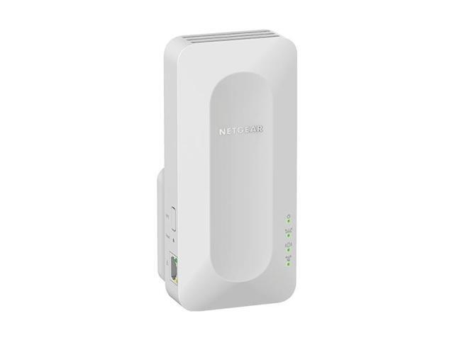 NETGEAR - EAX12 AX1600 WiFi 6 Mesh Wall Plug Range Extender - White - image 3