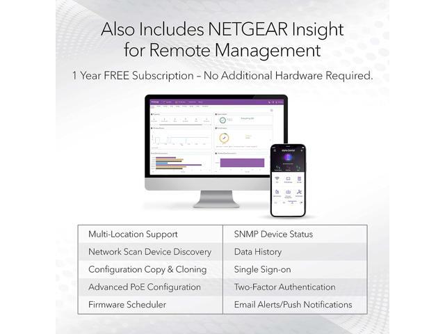 Netgear ProSafe GS728TPP 28-Port PoE Gigabit Ethernet Smart Switch, GS728TPP-300NAS
