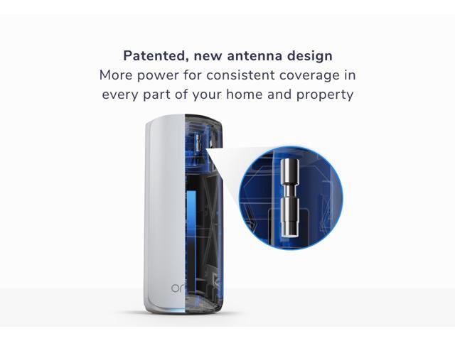 NETGEAR - Orbi 770 Series BE11000 Tri-Band Mesh Wi-Fi 7 System (2-pack) - White - image 7