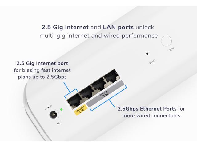 NETGEAR - Orbi 770 Series BE11000 Tri-band Mesh Wi-Fi 7 System (3-pack) - White - image 6