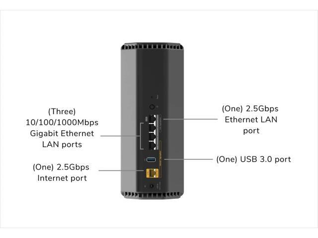 NETGEAR - Nighthawk BE6500 Dual-Band Wi-Fi 7 Router - Black - image 10