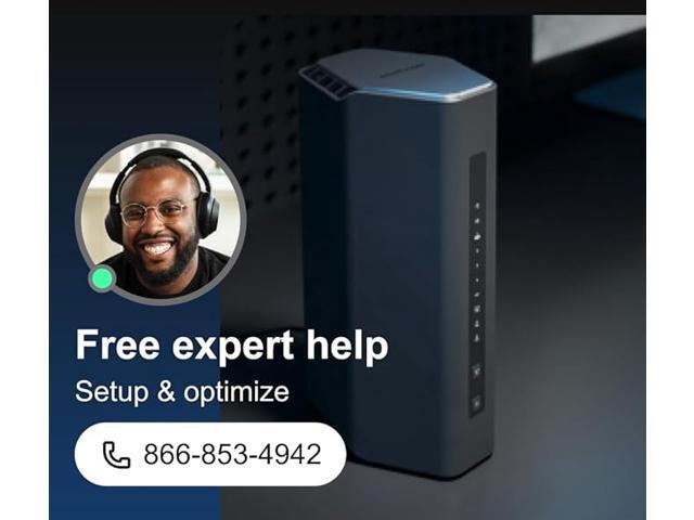 NETGEAR - Nighthawk BE12000 Tri-Band Wi-Fi 7 Router - Black - image 5