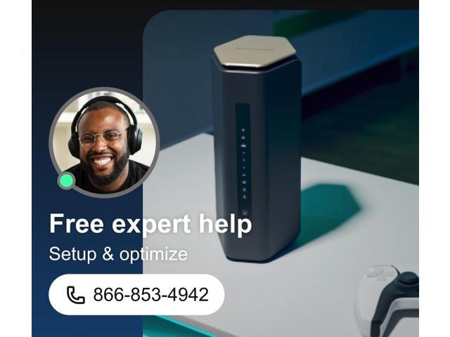 NETGEAR - Nighthawk BE18000 Tri-Band Wi-Fi 7 Router - Black - image 5