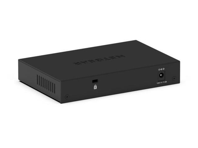 Netgear GS308E 8-Port Gigabit Ethernet Easy Smart Managed Essentials Switch, GS308E-400NAS