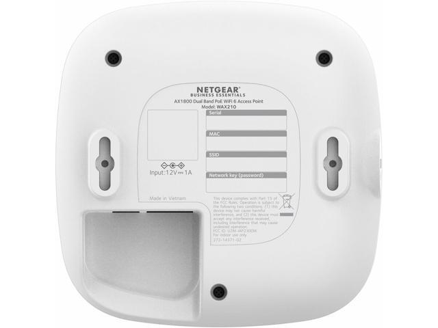Netgear WAX210 AX1800 Dual-Band Wi-Fi 6 Access Point - image 4