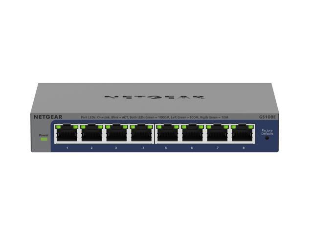 NETGEAR - Plus Series 8-Port Gigabit Ethernet Switch - Gray - image 4
