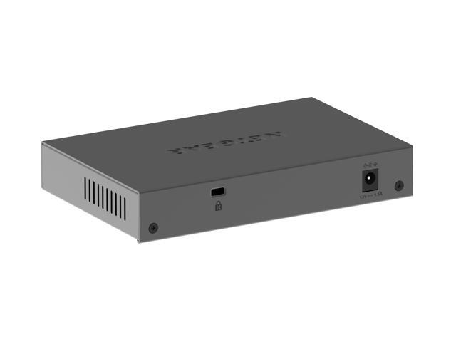NETGEAR - Plus Series 8-Port Gigabit Ethernet Switch - Gray - image 7