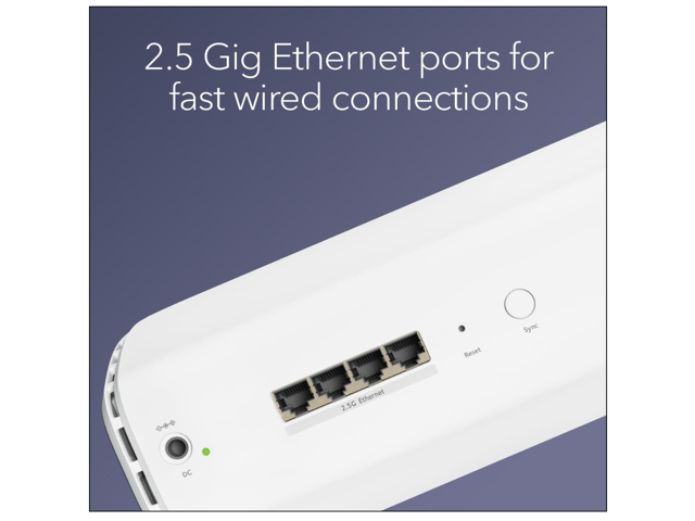 NETGEAR - Orbi 870 Series BE21000 Tri-Band Mesh Wi-Fi 7 System (3-pack) - White - image 10