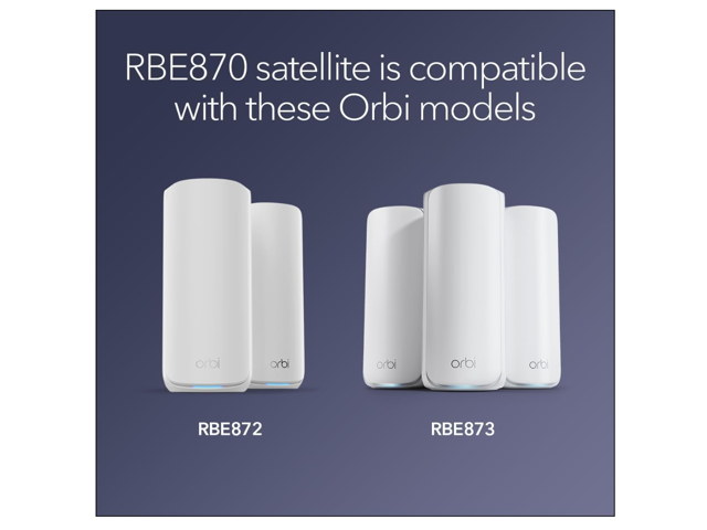 NETGEAR - Orbi 870 Series BE21000 Tri-Band Mesh Wi-Fi 7 System (3-pack) - White - image 9