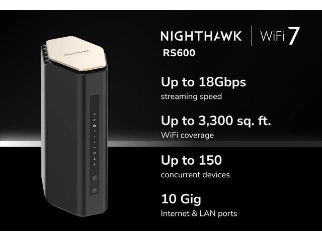 NETGEAR - Nighthawk BE3600 Dual-Band Wi-Fi 7 Router - Black - image 3