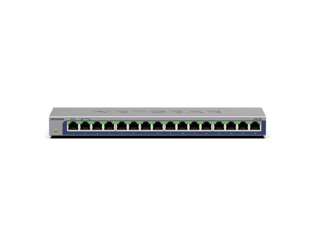 NETGEAR - 16-port Gigabit Unmanaged Ethernet Switch - Gray - image 4