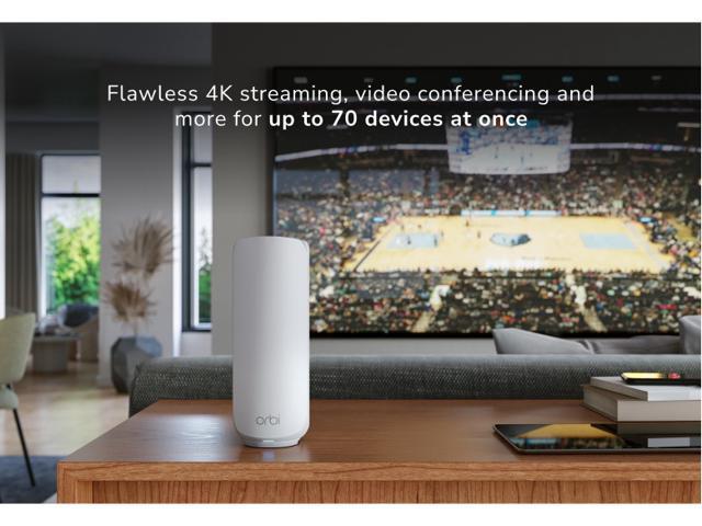 NETGEAR - Orbi 370 Series BE5000 Dual-Band Mesh Wi-Fi 7 System (3-pack) - White - image 4