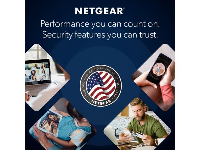 NETGEAR - Nighthawk AX1800 Dual-Band Wi-Fi Router - Black - image 4