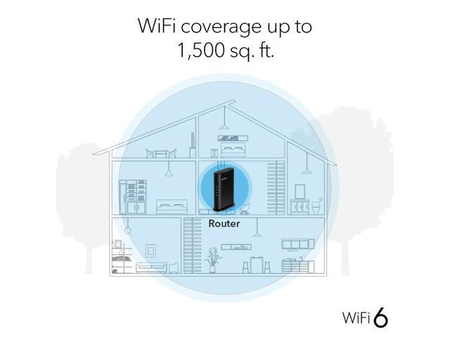 NETGEAR - Nighthawk AX1800 Dual-Band Wi-Fi Router - Black - image 5