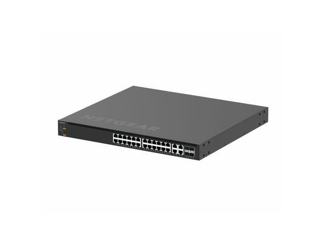 Netgear AV Line M4350-24M4X4V 28-Port Managed Switch, Multi-Gigabit Ethernet up to 25G
