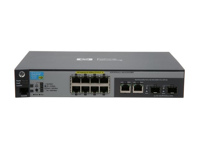 HP J9137A#ABA ProCurve 2520-8-PoE Switch