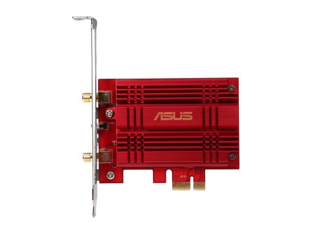 ASUS PCE-AC56 2x2 802.11ac WiFi AC1300 PCIe Adapter