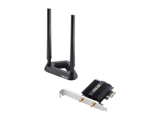 ASUS AX3000 (PCE-AX58BT) Next-Gen WiFi 6 Dual Band PCIe Wireless Adapter with Bluetooth 5.0 - OFDMA, 2x2 MU-MIMO and WPA3 Security, TAA Compliant