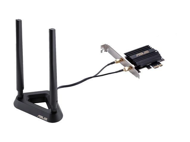 ASUS AX3000 (PCE-AX58BT) Next-Gen WiFi 6 Dual Band PCIe Wireless Adapter with Bluetooth 5.0 - OFDMA, 2x2 MU-MIMO and WPA3 Security, TAA Compliant