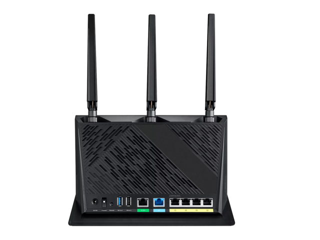 ASUS RT-AX86U Pro (AX5700) Dual Band WiFi 6 Extendable Gaming Router, 2.5G Port, Gaming Port, Mobile Game Mode, Port Forwarding, Subscription-Free...