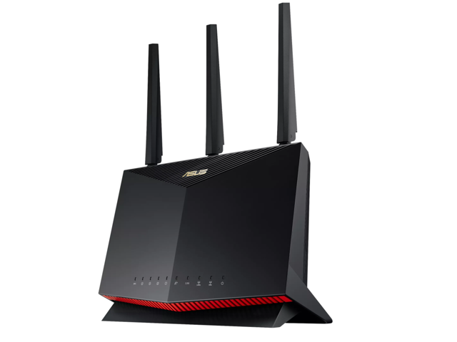 ASUS RT-AX86U Pro (AX5700) Dual Band WiFi 6 Extendable Gaming Router, 2.5G Port, Gaming Port, Mobile Game Mode, Port Forwarding, Subscription-Free...