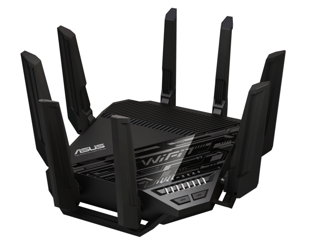 ASUS - RT-BE96U BE19000 Tri-Band Wi-Fi 7 Router - Black - image 6