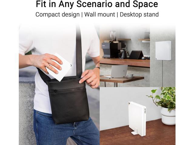 ASUS - RT-AX57 Go AX3000 Dual-Band Wi-Fi 6 Travel Router - White - image 5